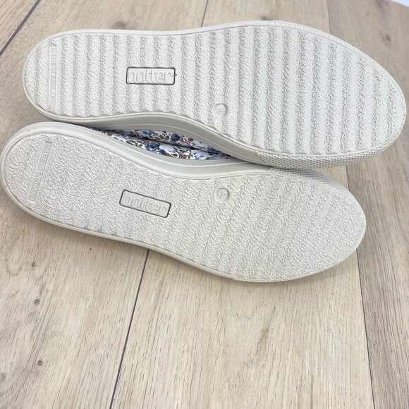 Hotter England Mabel Floral Lace Up Sneakers SZ 8.5 - Picture 6 of 10